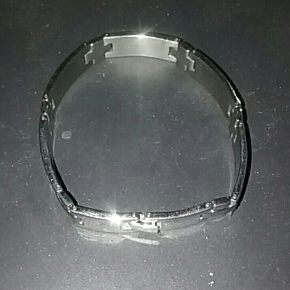 Stainless steal & 14k bracelet